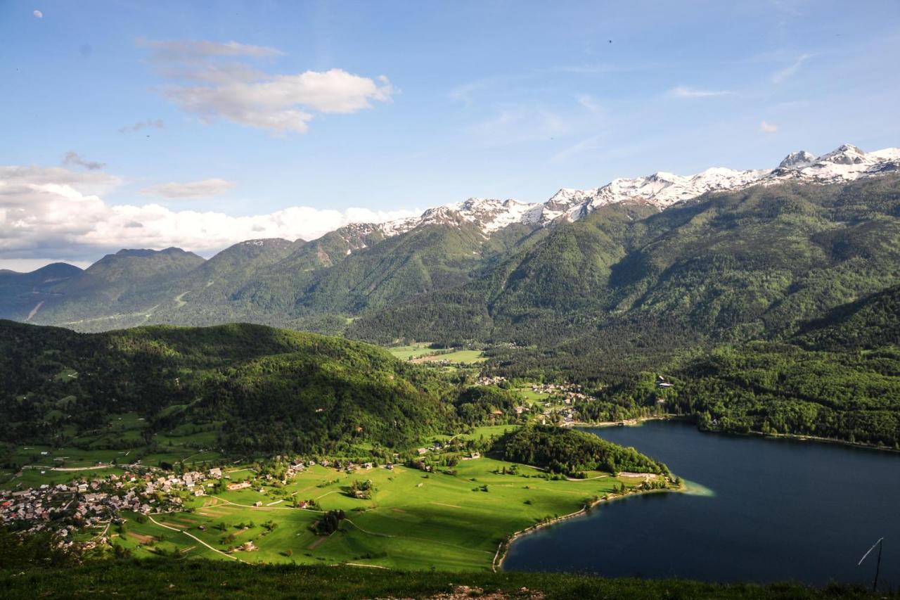 Gorska Hiska Vogar Nad Bohinjskim Jezerom Luaran gambar